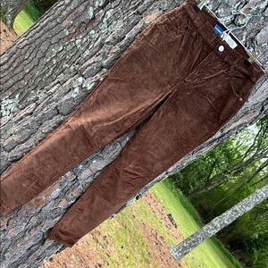 Old Navy Chocolate Brown High Rise Super Skinny Pants 6